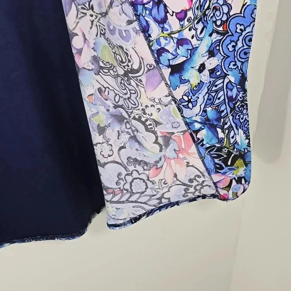 {Peck & Peck} Women's Paisley Print Open Cardigan Jacket - Size Medium - Picture 10 of 11